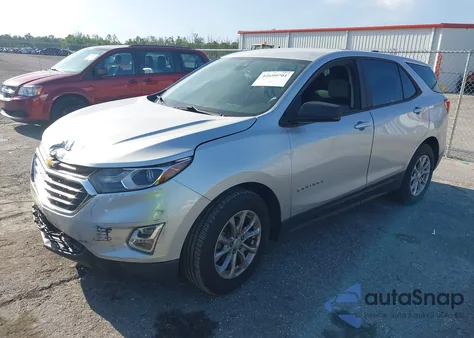 2020 Chevrolet Equinox Fwd Ls из США, поврежденный, VIN 3GNAXHEV6LS668067